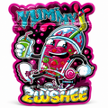 Yummy Zlushie Mylar Bags | 3.5g Exotic Die Cut Resealable Storage Bags