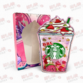 Starbuck BBL Mylar Bags + Matching Window Boxes | 3.5g Exotic Resealable Storage Set