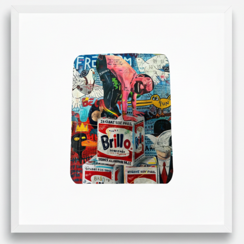 Brillo Art Edition Mylar Bags Premium Card