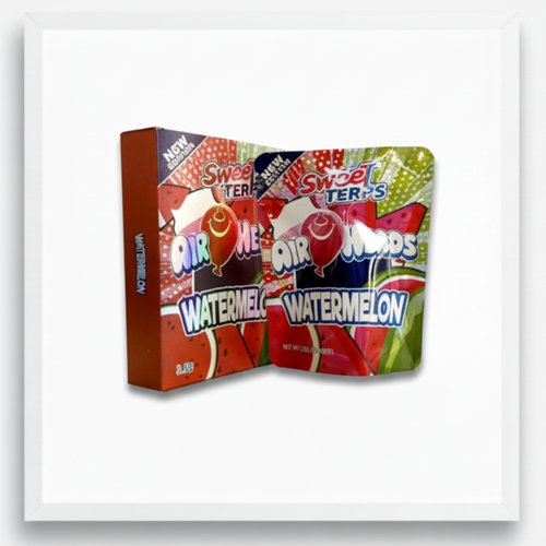 SweeTarts Airheads Watermelon Mylar Bags Boxes Premium Card