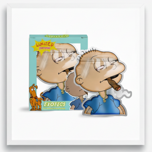 Exotics Cartoon Rugrats Mylar Bags Window Boxes Premium Card
