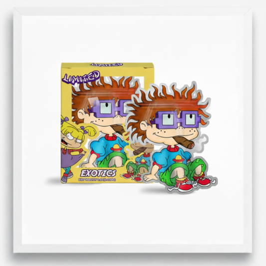 Exotics Cartoon Rugrats Mylar Bags Window Boxes Premium Card