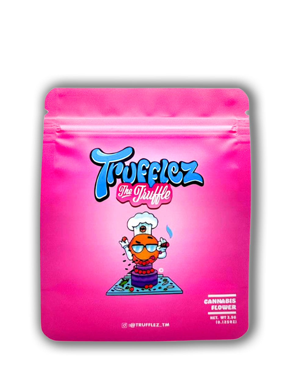 Trufflez Mylar Bags | 50pc 3.5g Exotic Storage Set – Multiple Designs Cookies