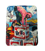 50-Pack 3.5g Exotic Mylar Bags – Brillo Edition Cartoon-Inspired