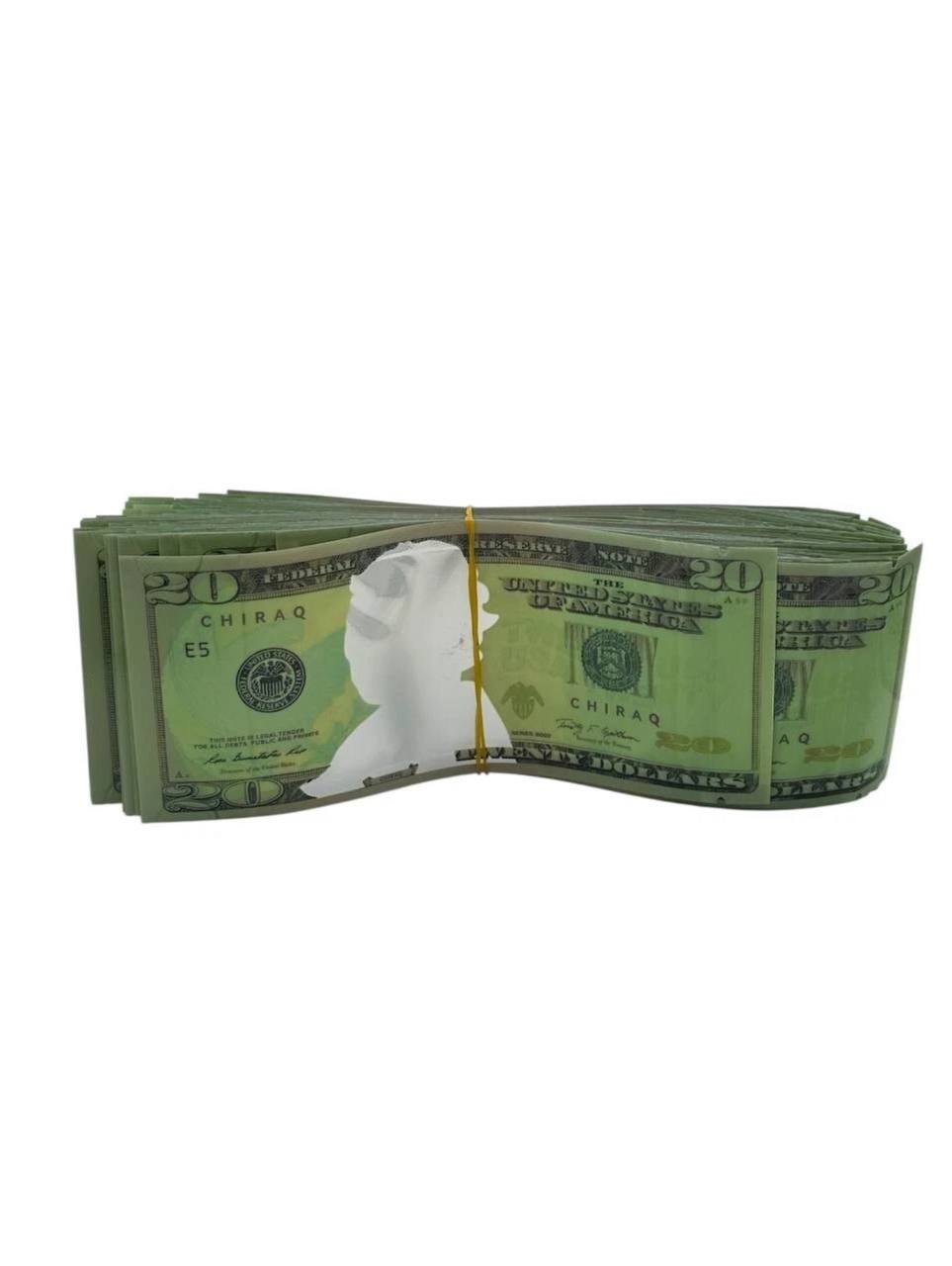 Money Bags Mylar | 100pc 3.5g Exotic Storage Set – $100, $50, $20 Bill Designs Mylar Exoticz